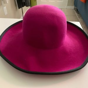 Geo W Bollman Burgundy Wool Hat